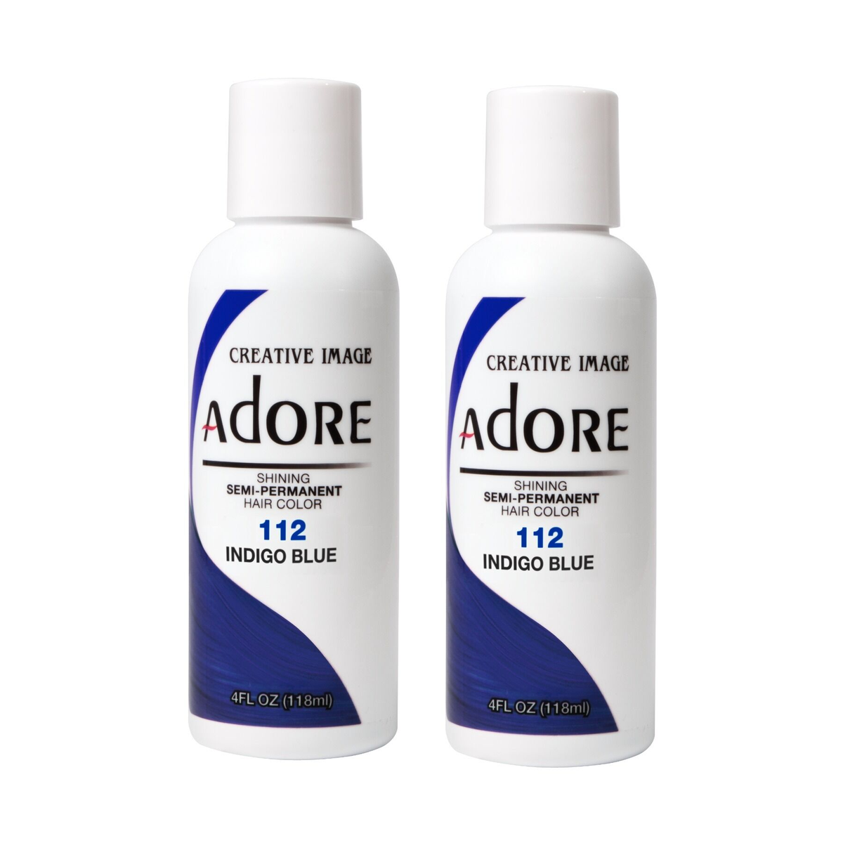 Adore Semi • Permanent Hair Color 112 Indigo Blue 4 oz