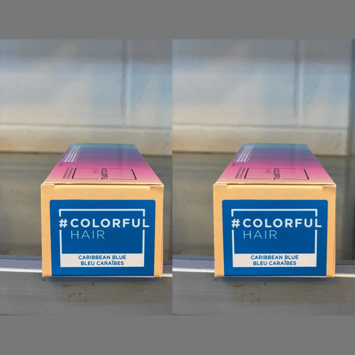 2-pack Loreal Colorful Semi-Permanent / Haircolor, 3 oz Caribbean Blue