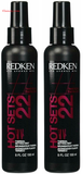 Redken #22 Hot Sets Thermal Setting Mist 5 oz (pack of 2)