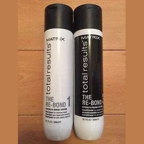 DUO Matrix Total Results / RE-BOND Shampoo & #3 Conditioner 10.1 oz pure