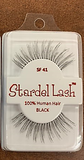 Stardel Eye Lashes 100% Human Hair Black one pair Choose.. Number