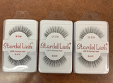 Stardel Lash 100% Human Hair Eyelashes Black: SF 218 (pack of 3)