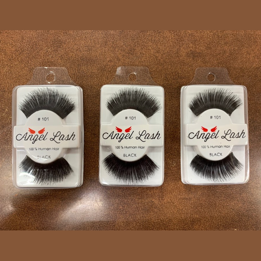Angel Lash | 100% Human Hair #101 (pack of 3) fs