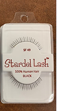 Stardel Eye Lashes 100% Human Hair Black one pair Choose.. Number