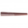 Krest / 50 burgundy Tapering Barber hair comb 71/2" - 1PC