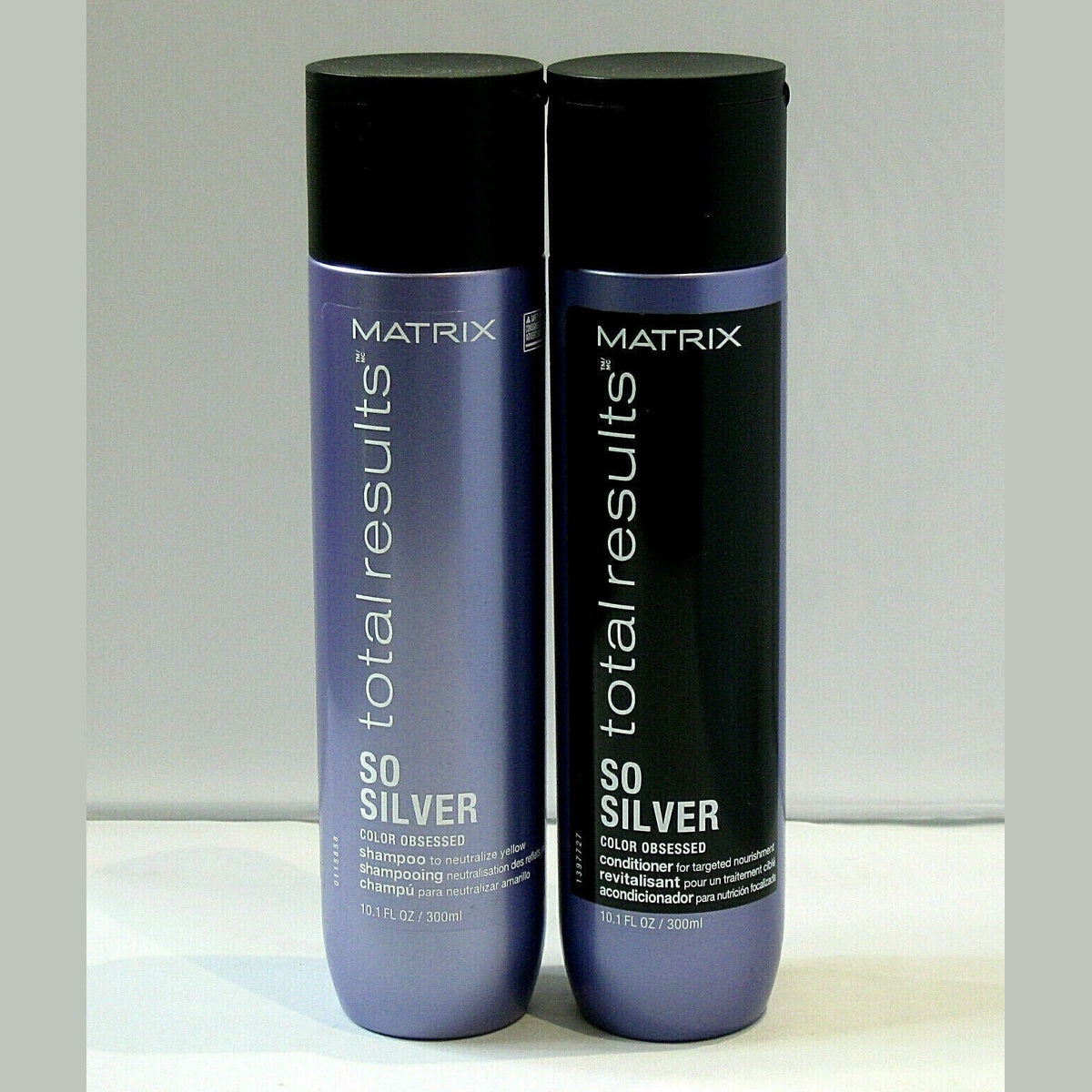 Matrix Total Results / So Silver Shampoo & Silver Conditioner, 10 oz - Duo fs