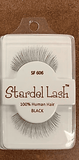Stardel Lash 100% Human Hair Eyelashes Black: SF 113 (pack of 3)
