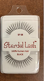 Stardel Eye Lashes 100% Human Hair Black one pair Choose.. Number