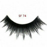 Stardel Eye Lashes 100% Human Hair Black one pair Choose.. Number