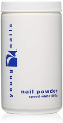 Young Nails Speed White Acrylic Powder 23 fl oz 660g care