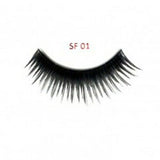 Stardel Eye Lashes 100% Human Hair Black one pair Choose.. Number