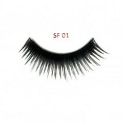 Stardel Eye Lashes 100% Human Hair Black one pair Choose.. Number