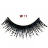 Stardel Eye Lashes 100% Human Hair Black one pair Choose.. Number