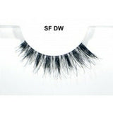 Stardel Eye Lashes 100% Human Hair Black one pair Choose.. Number