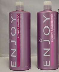 Enjoy Luxury Sulfate Free Shampoo & Luxury Conditioner 33.8 oz Duo pure