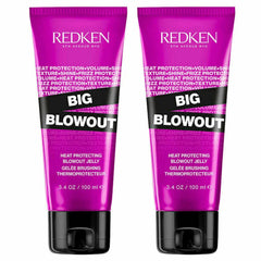Redken Big / Blowout Heat Protecting Jelly Serum 3.4 oz (pack of 2) care