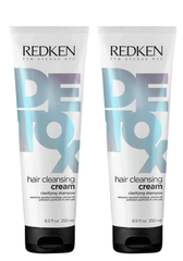 Redken Hair / Cleansing Cream Clarifying Shampoo 8.5 oz - original ( pack of 2)