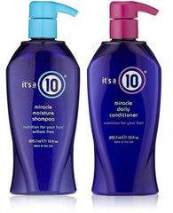It's A 10 Miracle Moisture Shampoo and Daily Conditioner 10 oz Duo / care