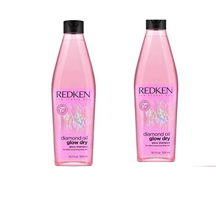 2-pack Redken Diamond Oil Glow Dry - Gloss Shampoo 10.1 oz / sale fs