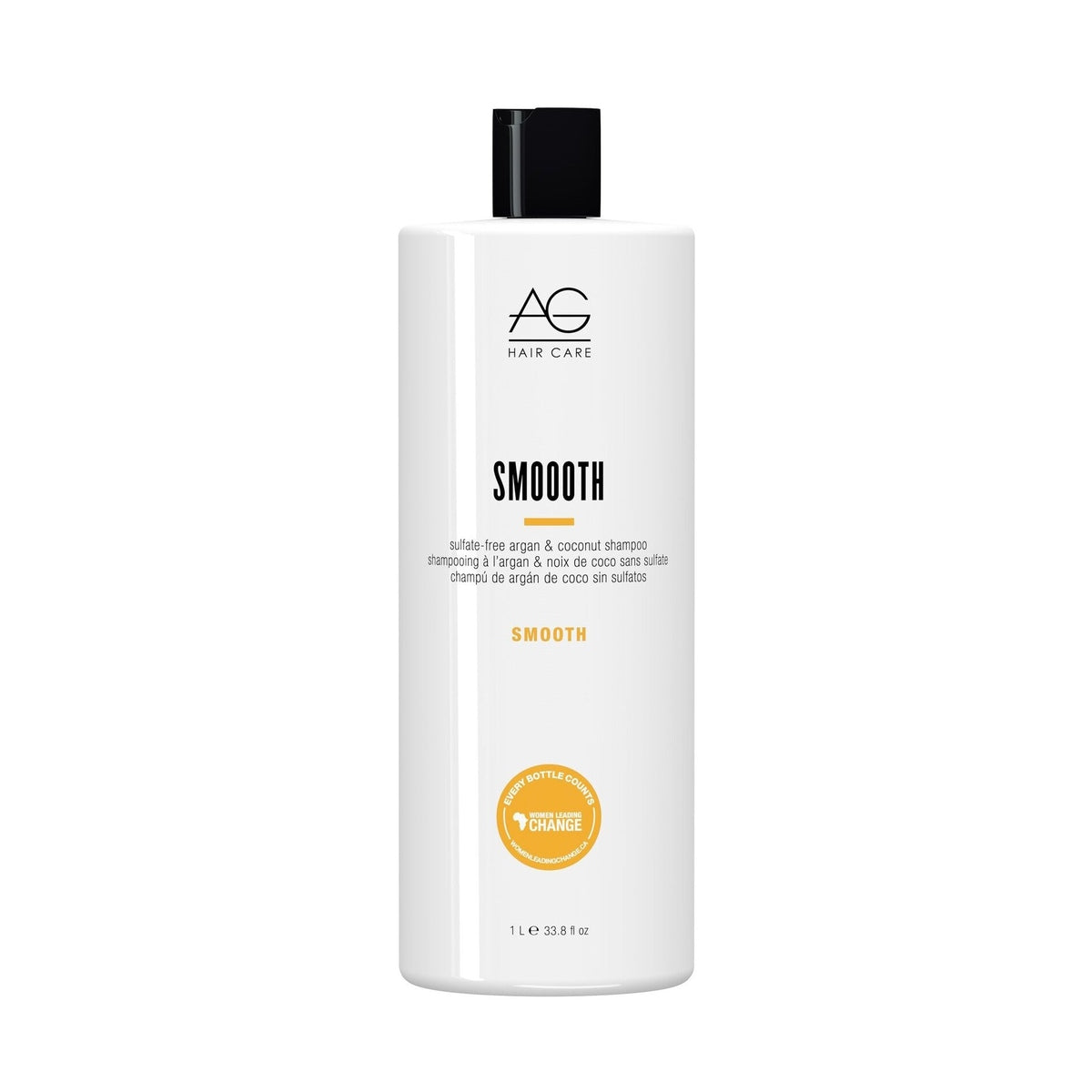 AG Hair Smooth / Sulfate Free Argan & Coconut - Shampoo 33.8 oz pure