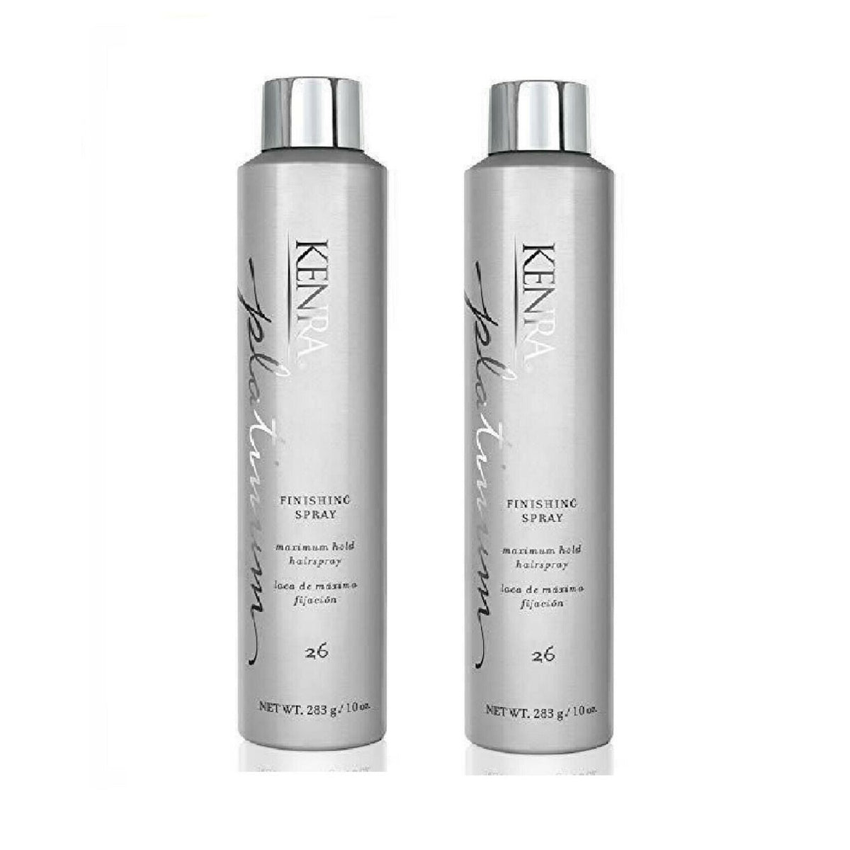2-pack Kenra / Platinum #26 Finishing Spray 10 oz