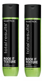 2 Pack - Matrix Total Results / Rock It Texture Conditioner 10 oz sale