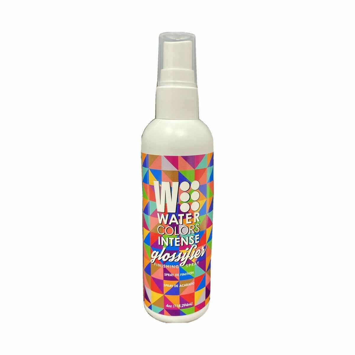 Lot of 8 - Tressa WaterColors Intense Glossifier Finishing Spray 4 oz / pure