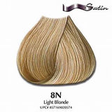 Satin hair color Nutural 9N Very Light Blonde Cover Gray: 3 oz pure
