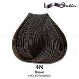 2 Pack -Satin hair color Nutural 4N Brown Cover Gray 3 oz