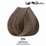 2 Pack -Satin hair color Nutural 5N Dark Blonde Cover Gray 3 oz