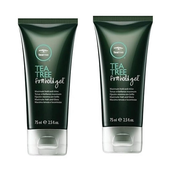 Paul Mitchell Tea Tree Firm Hold Gel 2.5 oz pack of 2 travel tubes