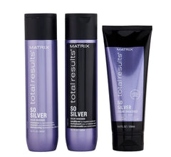 Matrix Total Results So Silver Shampoo,Conditioner, Mask 3PC Set pure