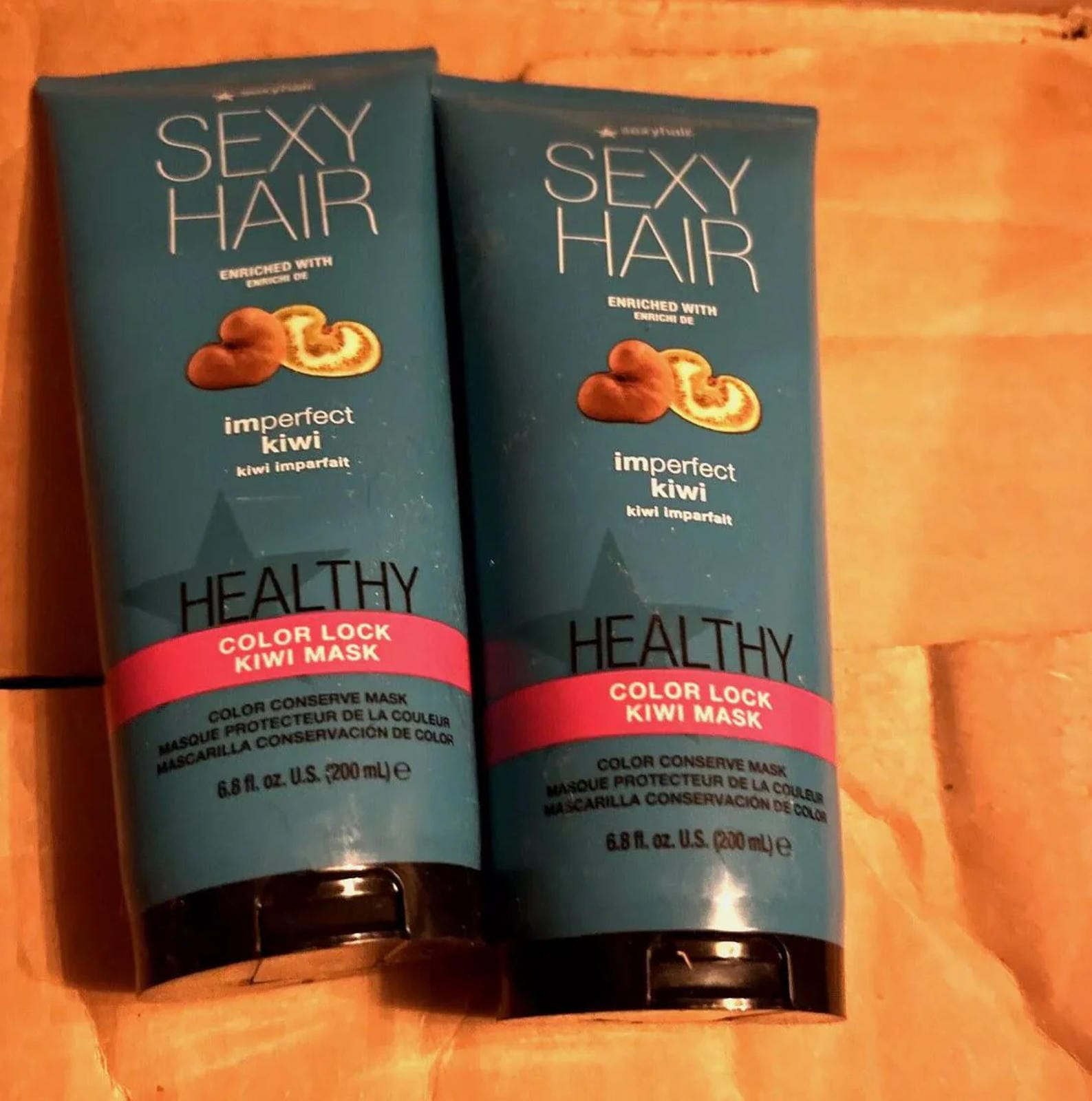 2 pack - Sexy Hair Healthy Color Lock / Kiwi Mask 6.8 oz sale