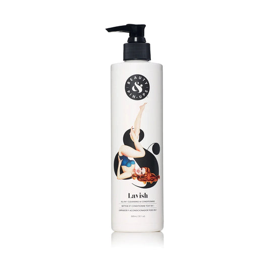 Beauty Pin Ups Lavish All-in-1 / Cleansing & Conditioning 10.1 oz - pure