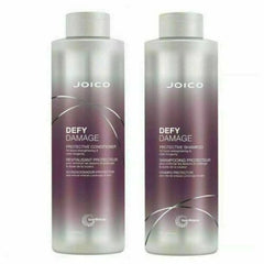Joico Defy Damage Protective Shampoo and Conditioner 33.8 Liter Duo pure