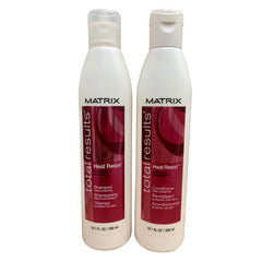 Matrix Total Results Heat Resist Shampoo and Conditioner All Hair Types 10.1 oz DUO  pure type