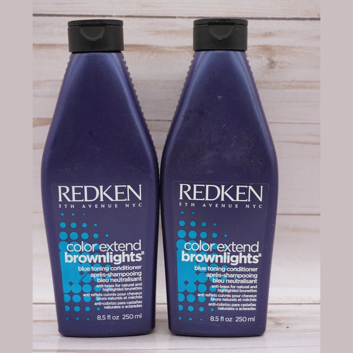 2 PACK - Redken Brownlights / Conditioner 8.5 oz sale