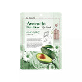 La beaute' Avocado Nutrition Spa Mask, essence mask pack made in Korea