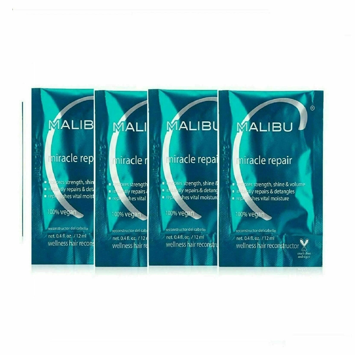4-pack Malibu Treatment / Miracle Repair Reconductor < 0.17 oz >