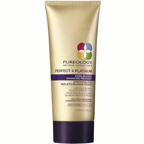 Pureology Perfect 4 Platinum Cool Blonde , enhancing Treatment 3.4 oz pure fs