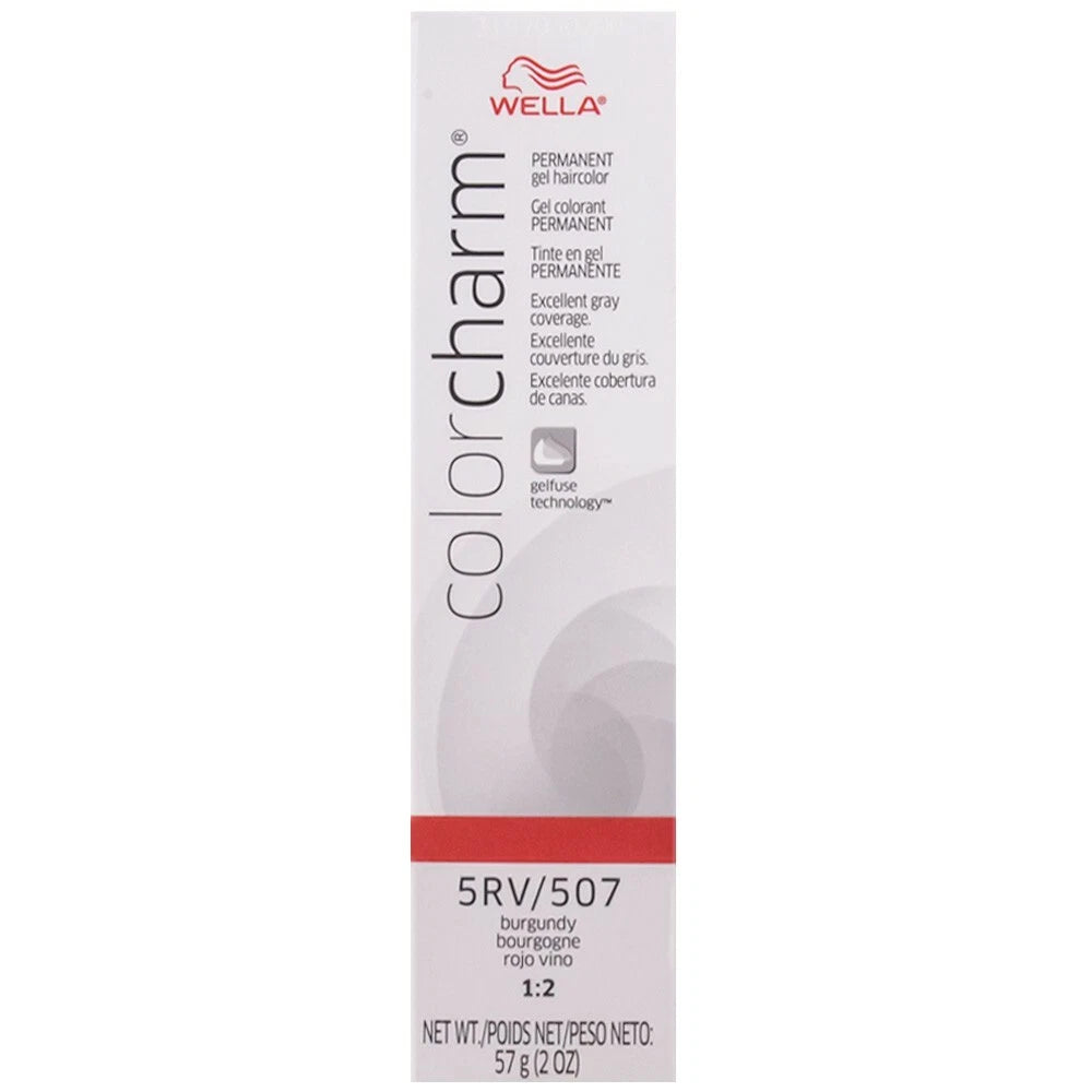Wella Color Charm Gel 5RV/507 - Burgandy Hair Color, 2 oz