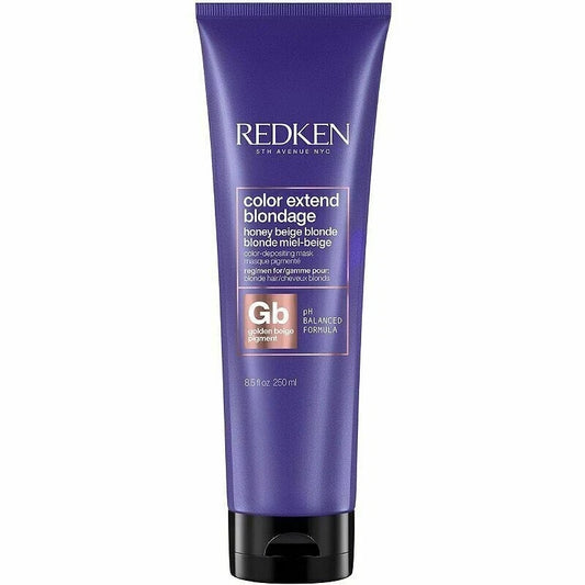 Redken / Blondage Color Deposit, Mask 8.5 oz (Golden Honey Beige Blonde) - sale