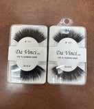 Da Vinci Eye Lashes  #101 100% Human Hair Black ( pack of 2)