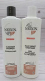 Nioxin System 3 Cleanser & Scalp Therapy Conditioner 16.9 oz duo new package