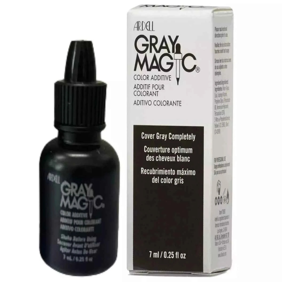 Ardell Gray Magic Color Additive cover gray completely 0.25 oz pure