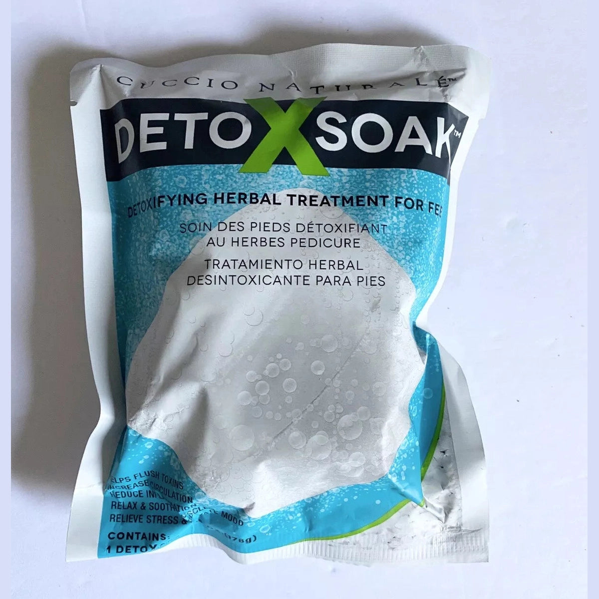 Cuccio Naturale DetoxSoak 6.3 oz (Individual Packet)