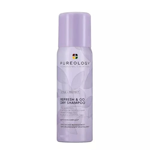 1.2 oz Pureology Style + Protect Refresh Go Dry Shampoo travel pure fs