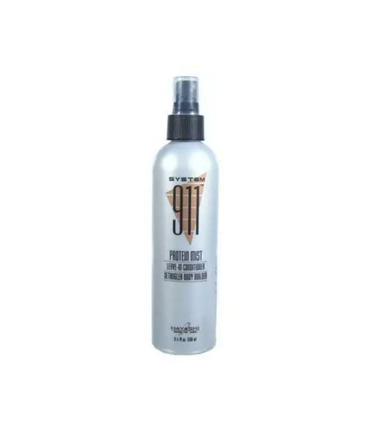 8.4 oz Hayashi System 911 Protein Mist Leave-In Conditioner pure