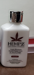 Hempz Triper Moisture Peppermint body Lotion 2.25 oz travel care