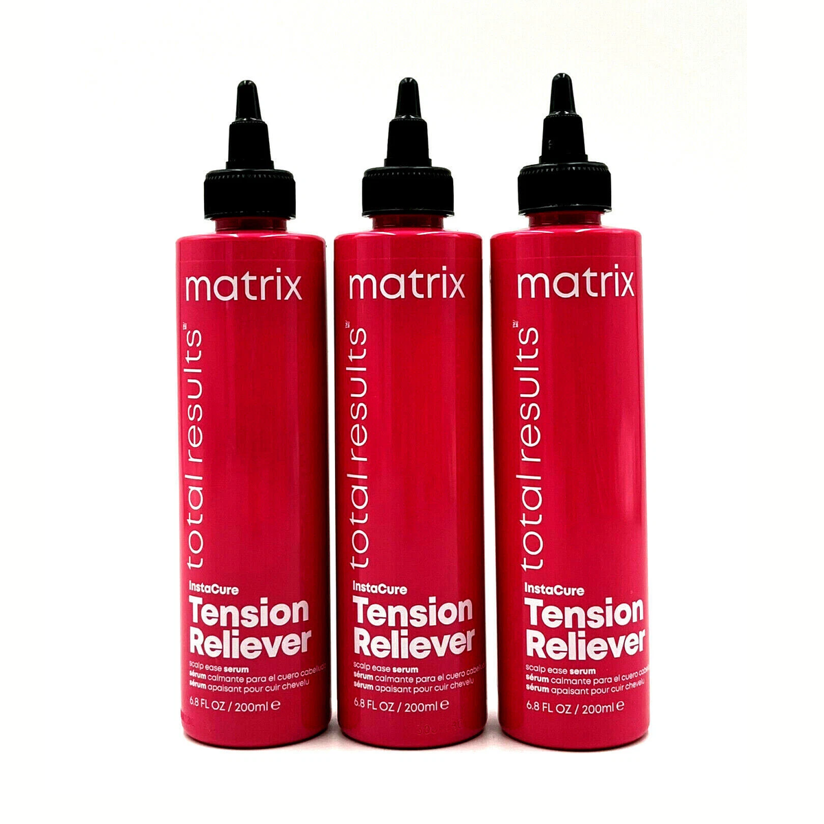 3-Pack Matrix Total Results Tension Reliever / Insta cure Scalp Ease Serum 6.8 oz